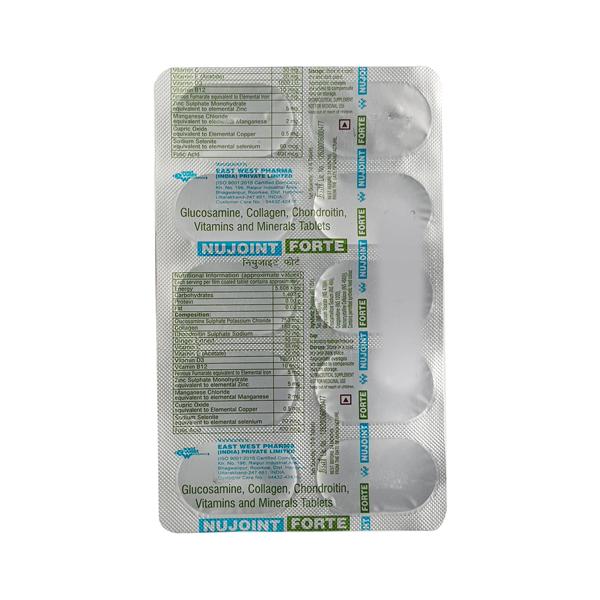 Nujoint Forte Tablet 10'S - Supplements-Sup