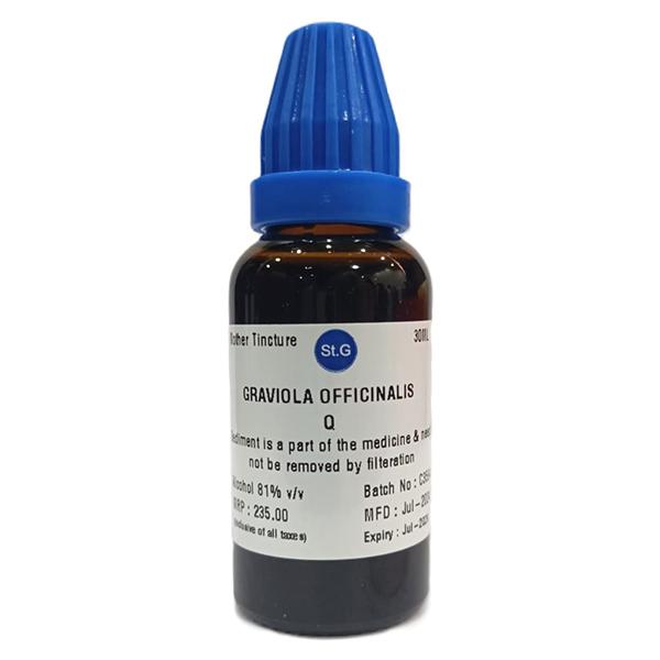 St. George's Graviola Officinalis Mother Tincture Q 30 ml - Mother Tincture