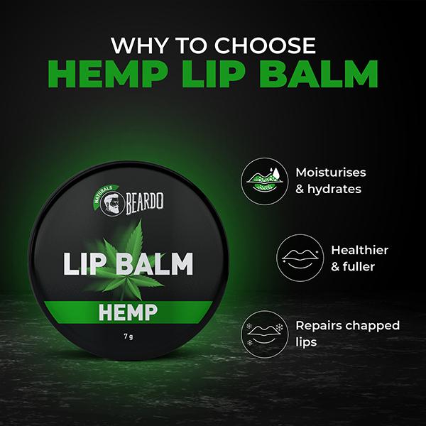 Beardo Hemp Lip Balm 7 gm - Lip Balms