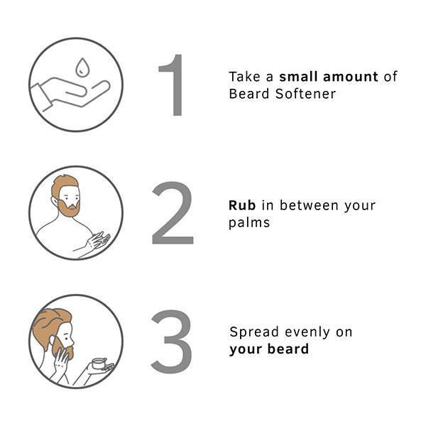 Ustraa Beard Softener Cream - Woody 100 gm - Beard Softener