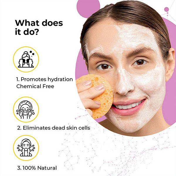 Cosmos by Bewakoof Loofa - Oval Scrubber - Paraben & Sulphate Free 1's - Loofahs & Sponges