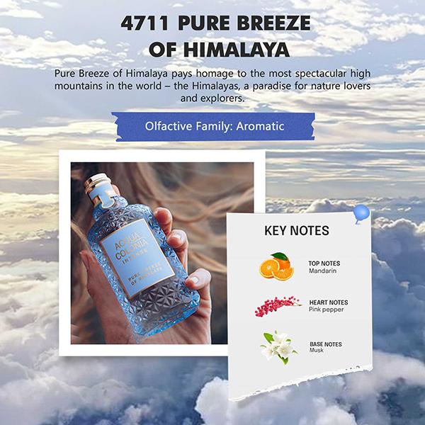 4711 Acqua Colonia Pure Breeze of Himalaya EDC 170ml + 50ml 2's - Perfumes (Edt/Edp)