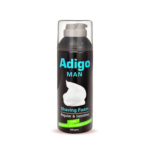 Netmeds | Adigo Man Shaving Foam - Regular & Sensitive 200 ml