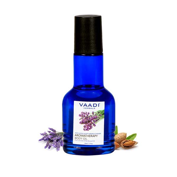 Aromatherapy Body Oil-Lavender & Almond Oil 50 ml - Essential Oils