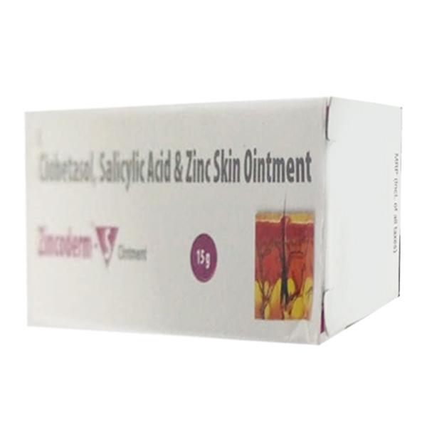 Zincoderm S Ointment 15gm - Skin Infections-Top