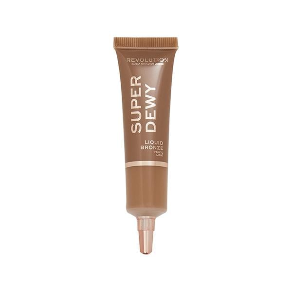 Makeup Revolution Superdewy Liquid Bronzer Fair to Light 15 ml - Bronzers