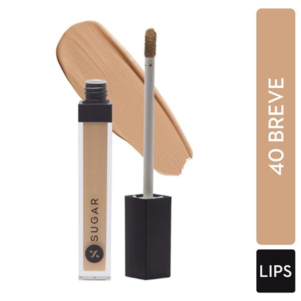 Netmeds | Sugar Cosmetics Magic Wand Waterproof Concealer - 40 Breve 8.4ml