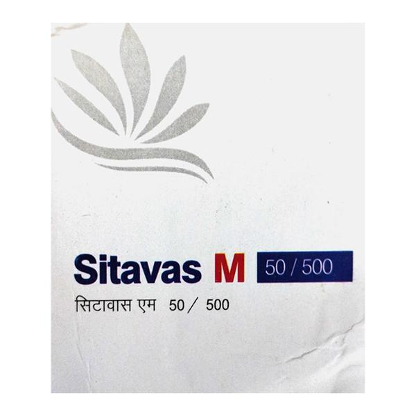 SITAVAS M 50/500 Tablet 10's - Diabetes-Ant