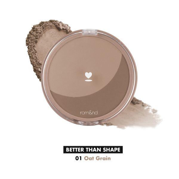 Rom&Nd Better Than Shape 01 Oat Grain 9.5 gm - Contour