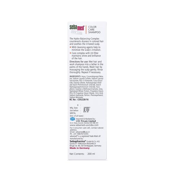 Sebamed Hair Care Color Care Shampoo 200 ml - Shampoos