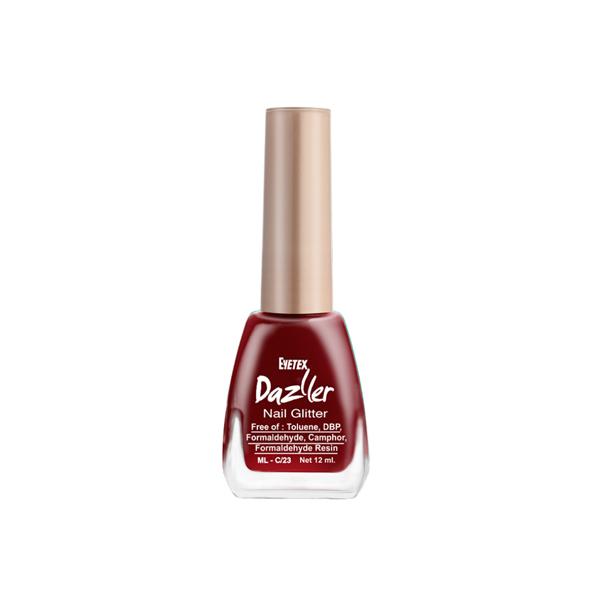 Eyetex Dazller Nail Glitter - DM19 (Whitish) 12 ml - Nail Polish