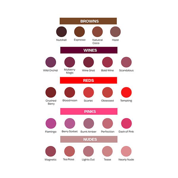 Faces Canada Ultime Pro Hd Intense Matte Lips + Primer Burnt Amber 25 1.4 Gm - Lip Crayons
