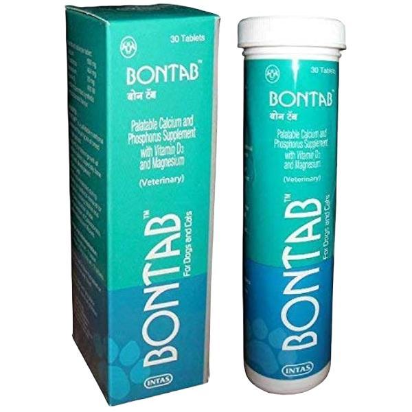 Intas Bontab Tablet 30's - Pet Healthcare