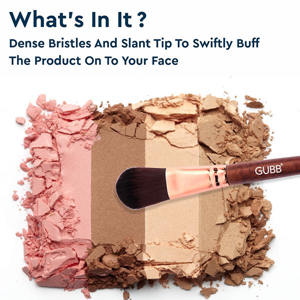 Gubb Buffer Brush, Foundation Brush & Powder Brush 1's - Face Brush