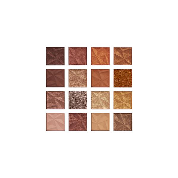 Revolution Pro Goddess Glow Ultimate Shadow Palette Bronze Heat 24 gm - Eye Shadow Palettes