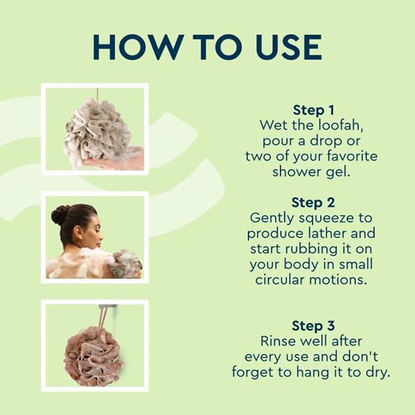 Gubb Exfoliating Bath Loofah - Pebble 1's - Loofahs & Sponges