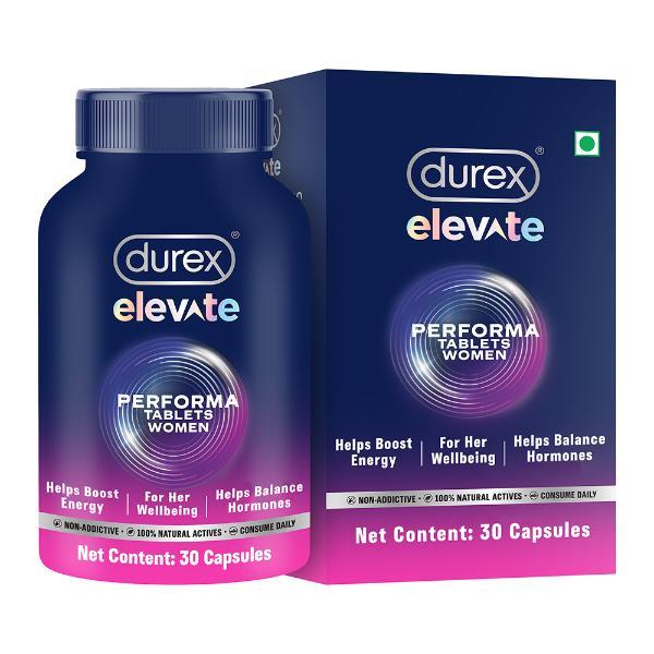 Netmeds | Durex Elevate Performa Tablets For Women 30's