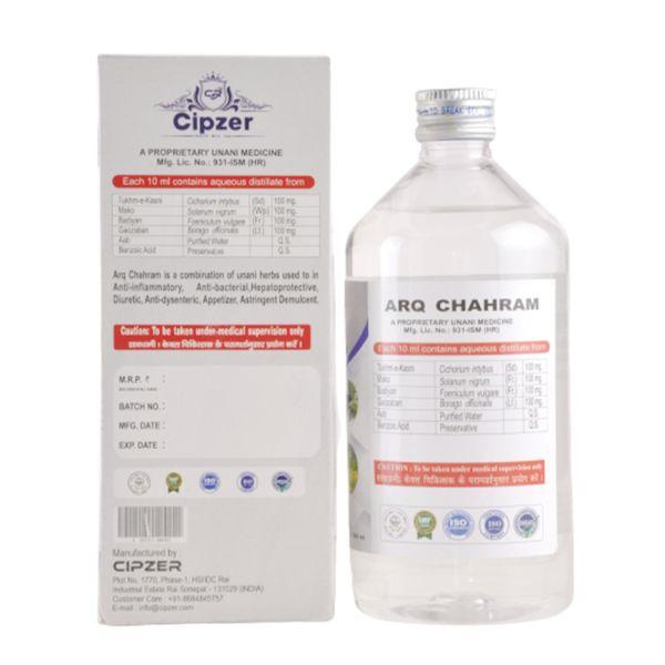 Cipzer Arq Chahram Liquid 500 ml - Speciality Medicines