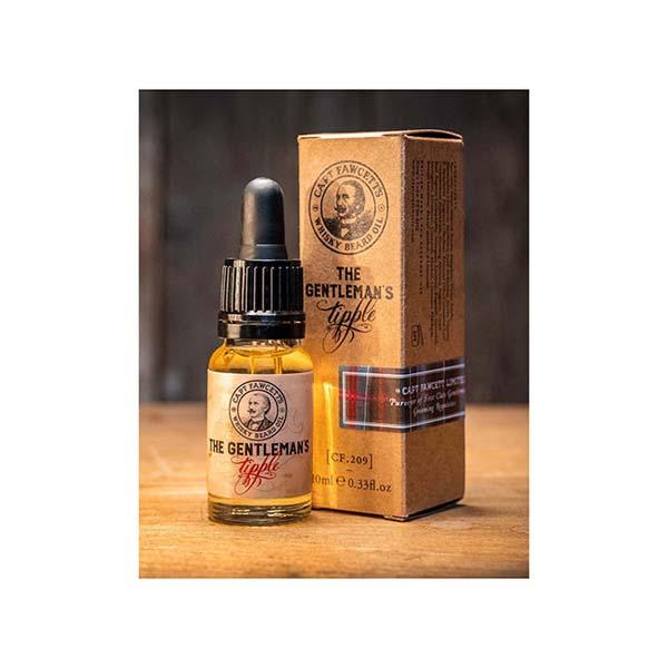 Captain Fawcett Gentleman's Tipple Whisky Beard Oil Travel Sized 10 ml - Beard Oil