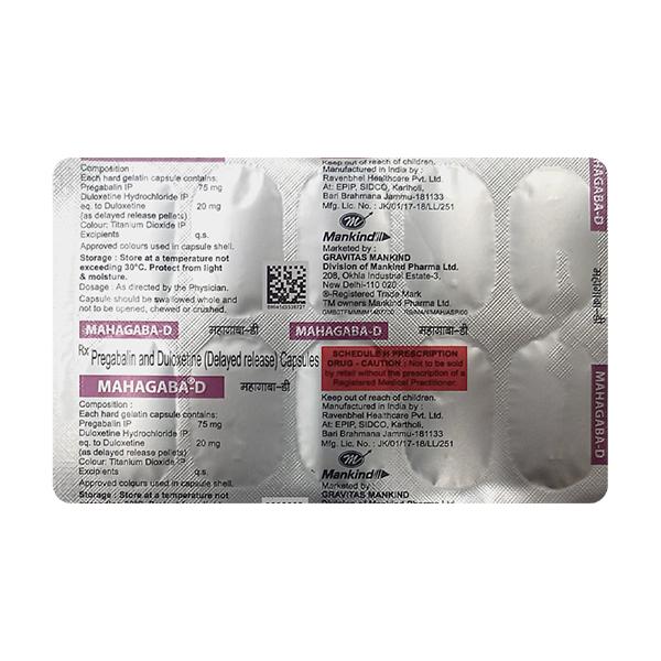 MAHAGABA D Capsule 10's
