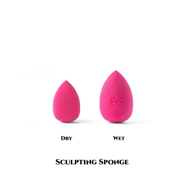 Boujee Beauty 1xsmall Sponge + 1xlarge Sponge (Pink) S01p 1's - Sponges & Applicators