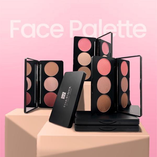 Star Struck By Sunny Leone Face Palette - Pink-ish 12 g - Face Palettes