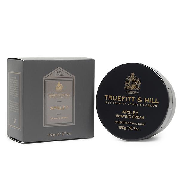 Netmeds | Truefitt and Hill Apsley Shave Cream Bowl Essential Grooming Collection Best For Dry Skin 190 gm