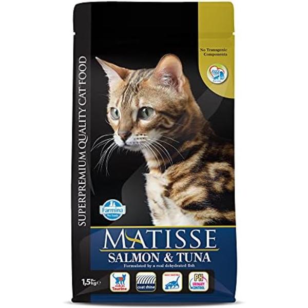 Netmeds | Farmina Matisse Super Premium Quality Cat Food - Salmon & Tuna 1.5 kg