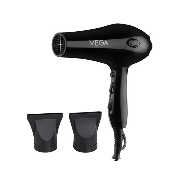 Netmeds | Vega Professional Hair Dryer for Men and Women Pro Touch 1800-2000 Watts with 2 Detachable Nozzles, (VHDP-02) 894 gm