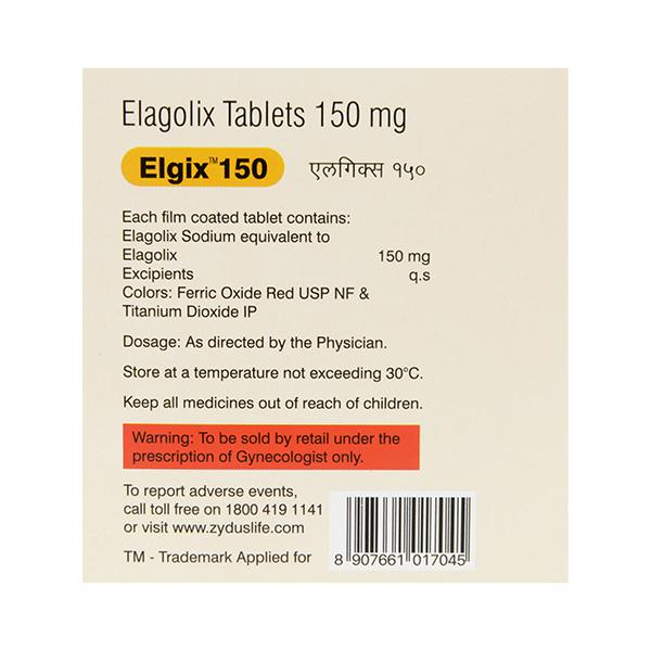 ELGIX 150 Tablet 10's - Uterus Conditions-Dut