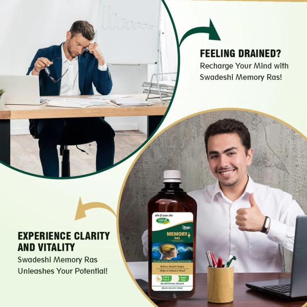 Swadeshi Memory Juice 500 ml - Ayurvedic Juices