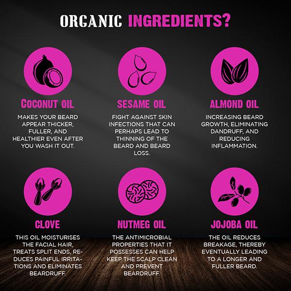 Mancode Beard Oil -Clove & Nutmeg 60 ml - Beard Oil