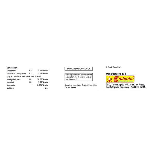 ORONAC Gel 30gm - Pain relief-Nsa