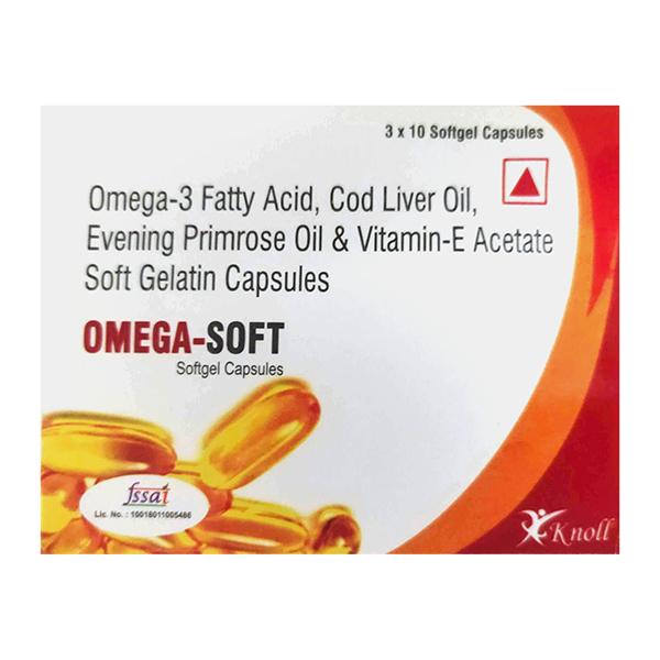 Netmeds | OMEGA SOFT Softgel Capsule 10's