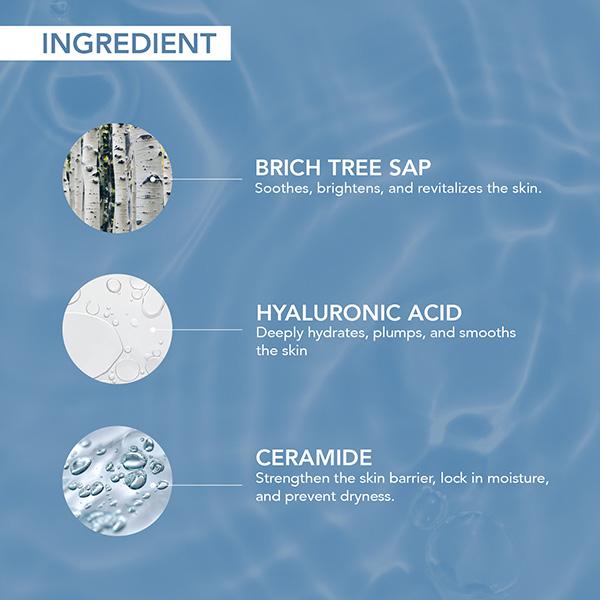 O3+ Mijoo Korea Glass Glow Facial Kit with Birch Tree Sap & Hylaluronic Acid - Ideal for Dry Skin 50 gm - Facial Kits