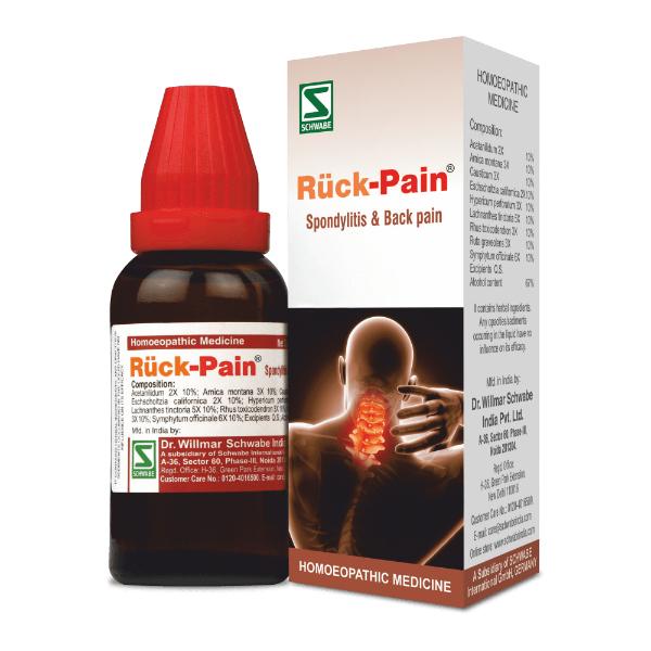 Netmeds | Dr.Willmar Schwabe Ruck Pain Oil 30 ml