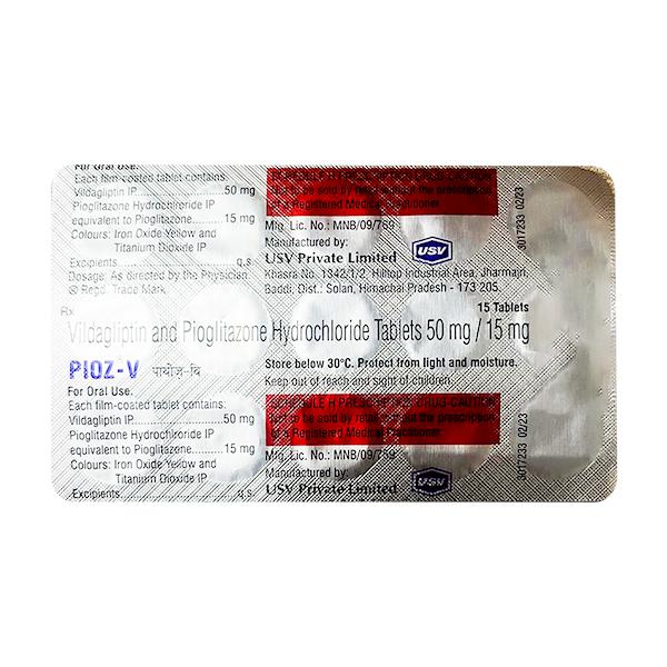 PIOZ V Tablet 15's - Diabetes-Ant