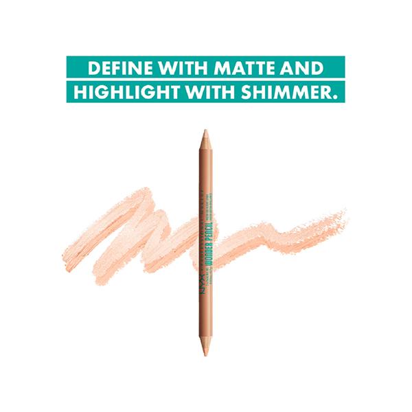 Nyx Professional Makeup Wonder Pencil Micro Highlighter Pencil - Medium Peach 0.7 gm - Highlighters & Illuminators