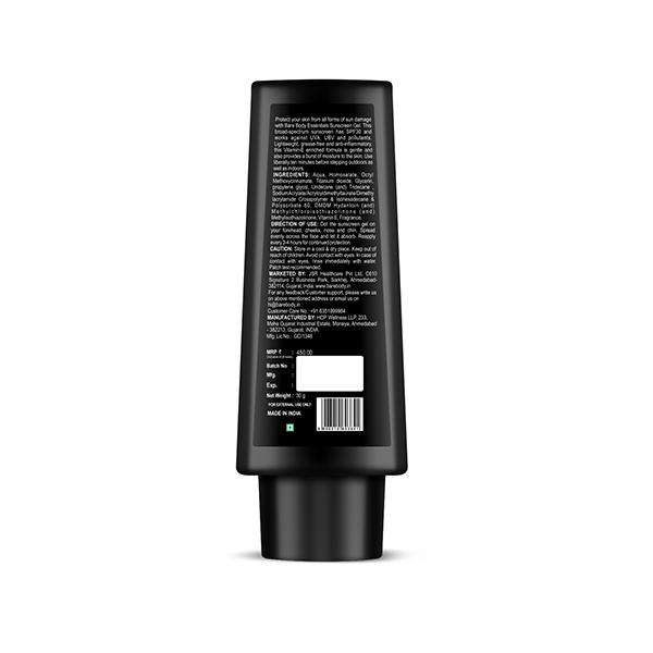Bare Body Essentials Sun Screen Gel 30 gm - Lotions & Creams