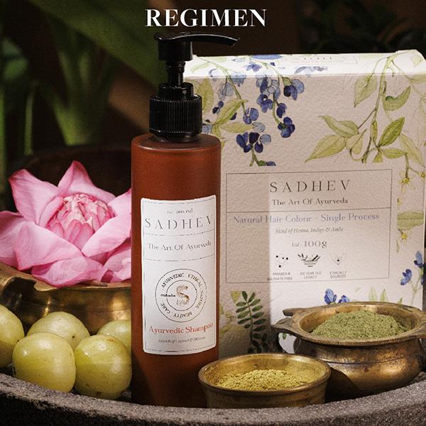 Sadhev-Hair Colour Single Process 100 gm - Powder