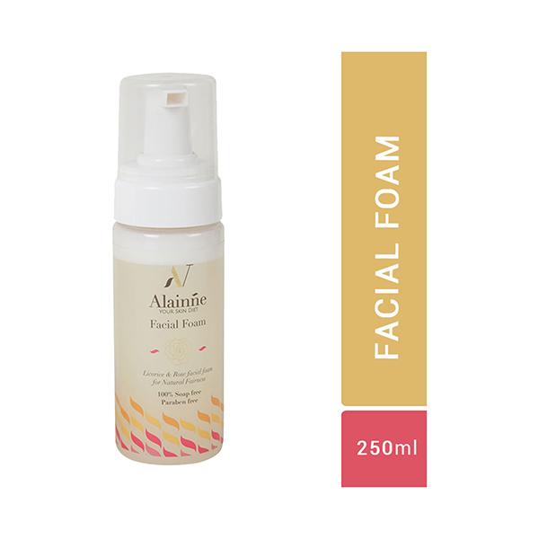 Netmeds | Alainne Licorice and Rose Fairness Facial Foam 150 ml