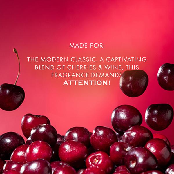 Mcaffeine Fien Cherry Wine Perfume For Women- Citrus-Sweet EDP, 12 Hrs Long Lasting 100 ml - Women Perfumes (Edt/Edp)
