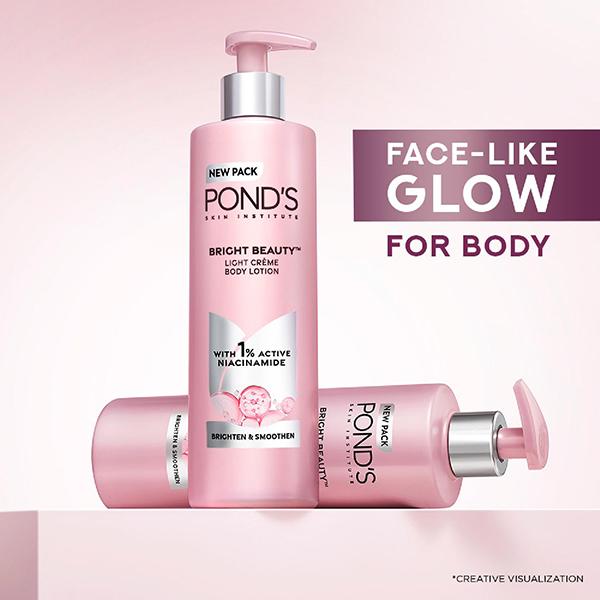 Pond's Triple Vitamin Silky Smooth Skin Moisturising Lotion Vitamins B3, E & C 600ml - Lotions & Creams
