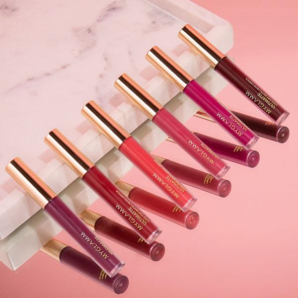 MyGlamm Ultimatte Long Stay Matte Liquid Lipstick-Nude Bombshell 2.5 ml - Lipsticks