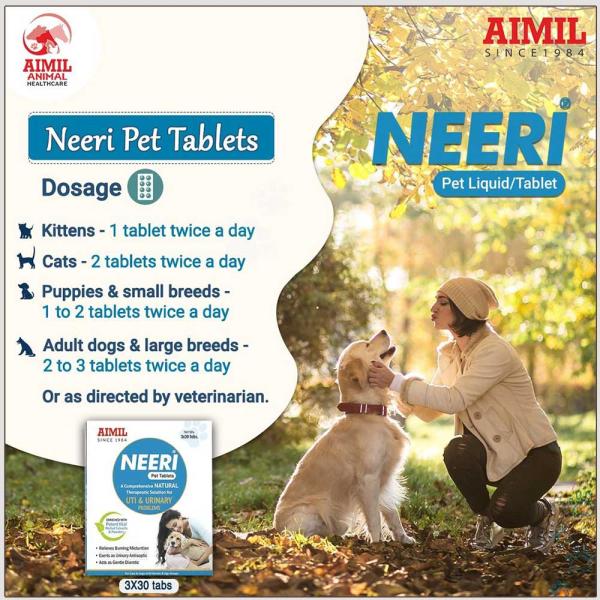 AIMIL Neeri PET Tablets 30's - Pet Healthcare