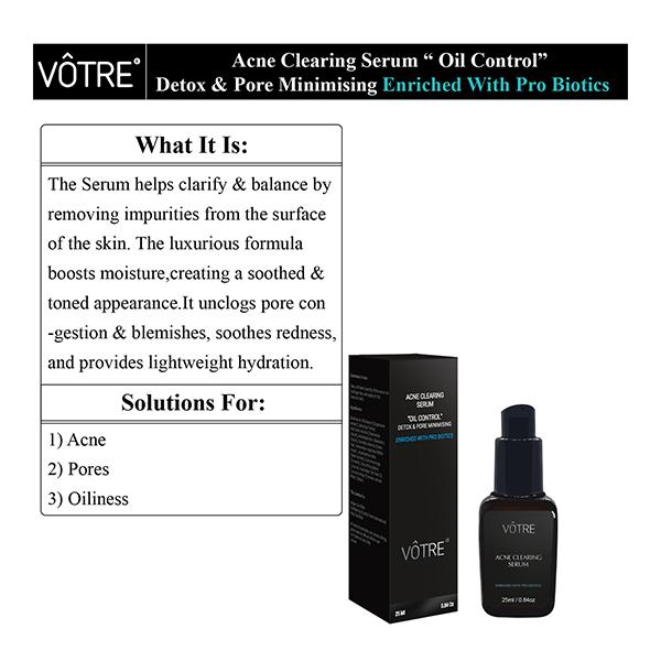 Votre Acne Clearing Serum 25 ml - Face Gels