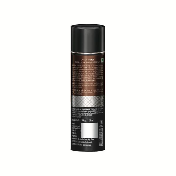 Layer'r Shot - Dark Cocoa 120 ml - Men Deodorants/Roll-Ons