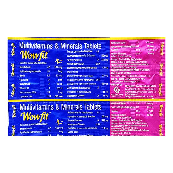 WOWFIT Tablet 15's