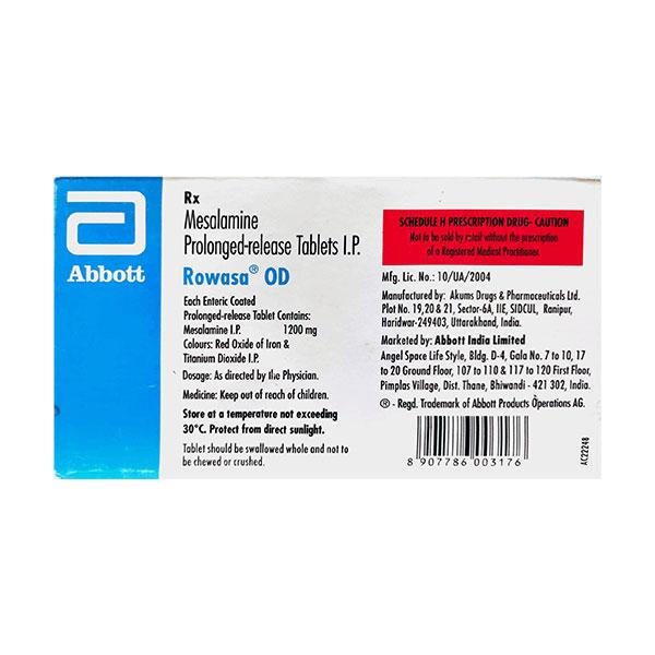 Netmeds | ROWASA OD Tablet 10's