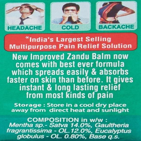 Zandu Balm 9.6 ml - Pain Relief (Ayush)